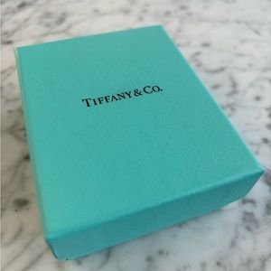 Empty Tiffany & Co Box with Ribbon